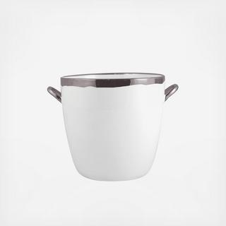 Dauville Platinum Glazed Ice Bucket