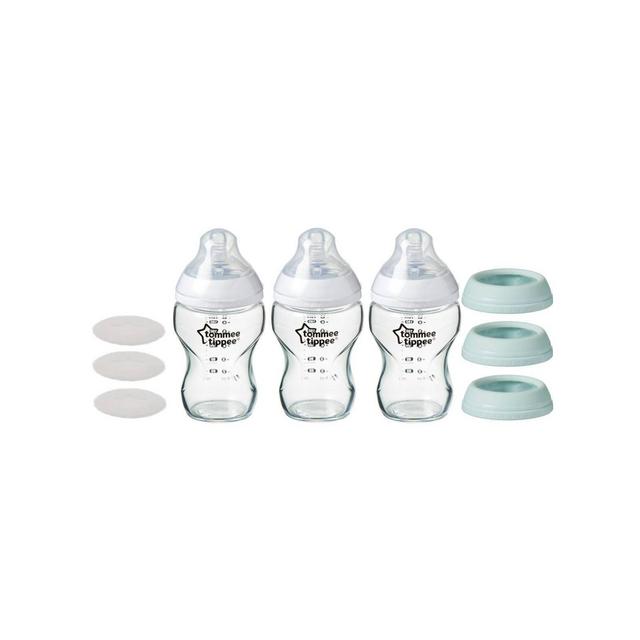 Tommee Tippee Closer to Nature Glass Bottle - 3pk/9oz