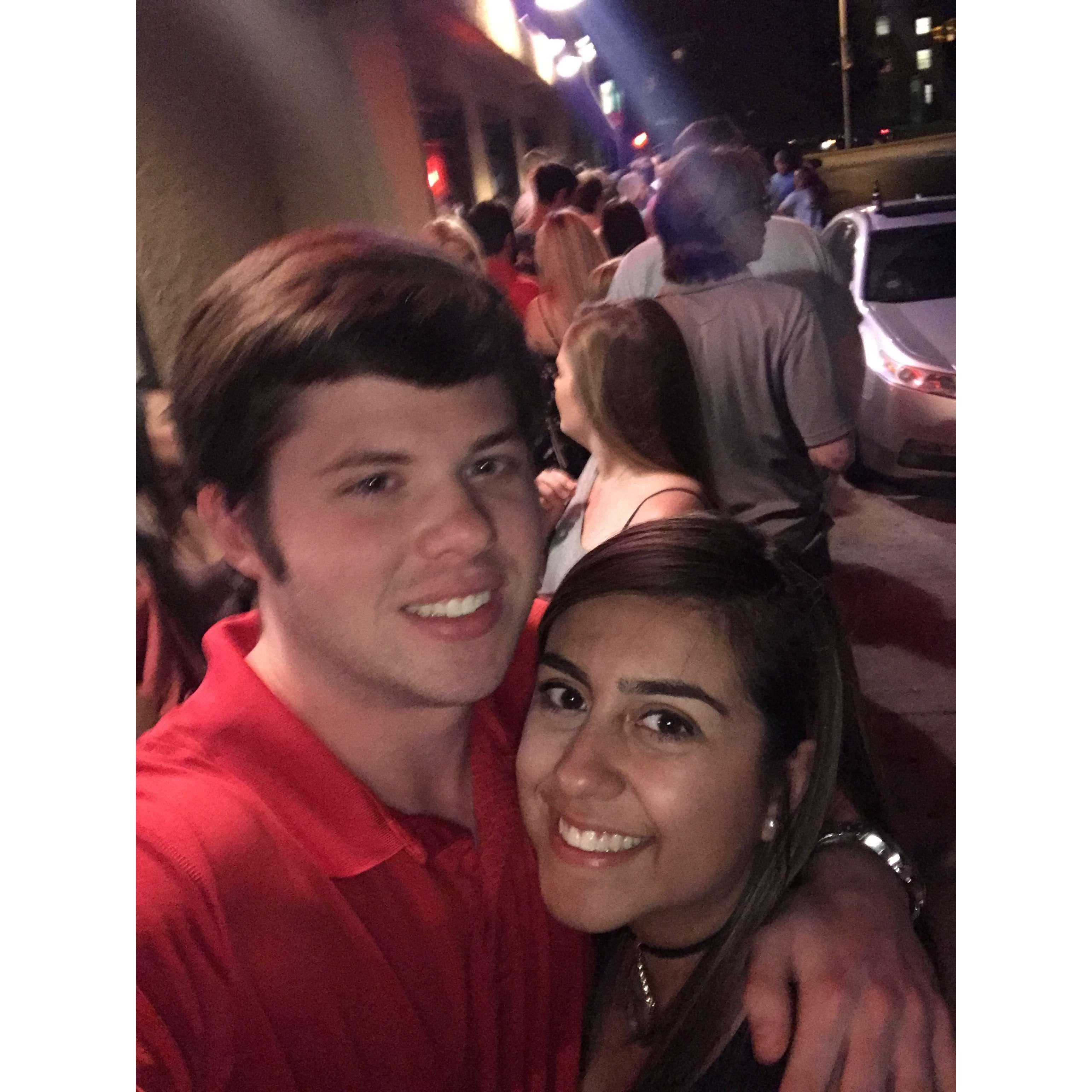 Our First Photo Together