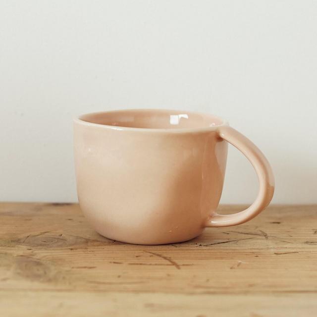 Mug in Sunrise - pink ceramic mug -...