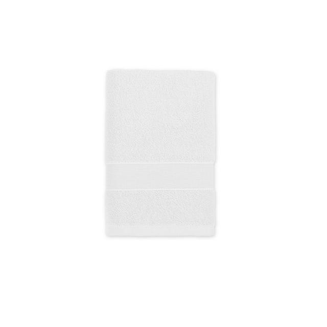 wamsutta bath towel rectangle off white solid 100% cotton classic modern