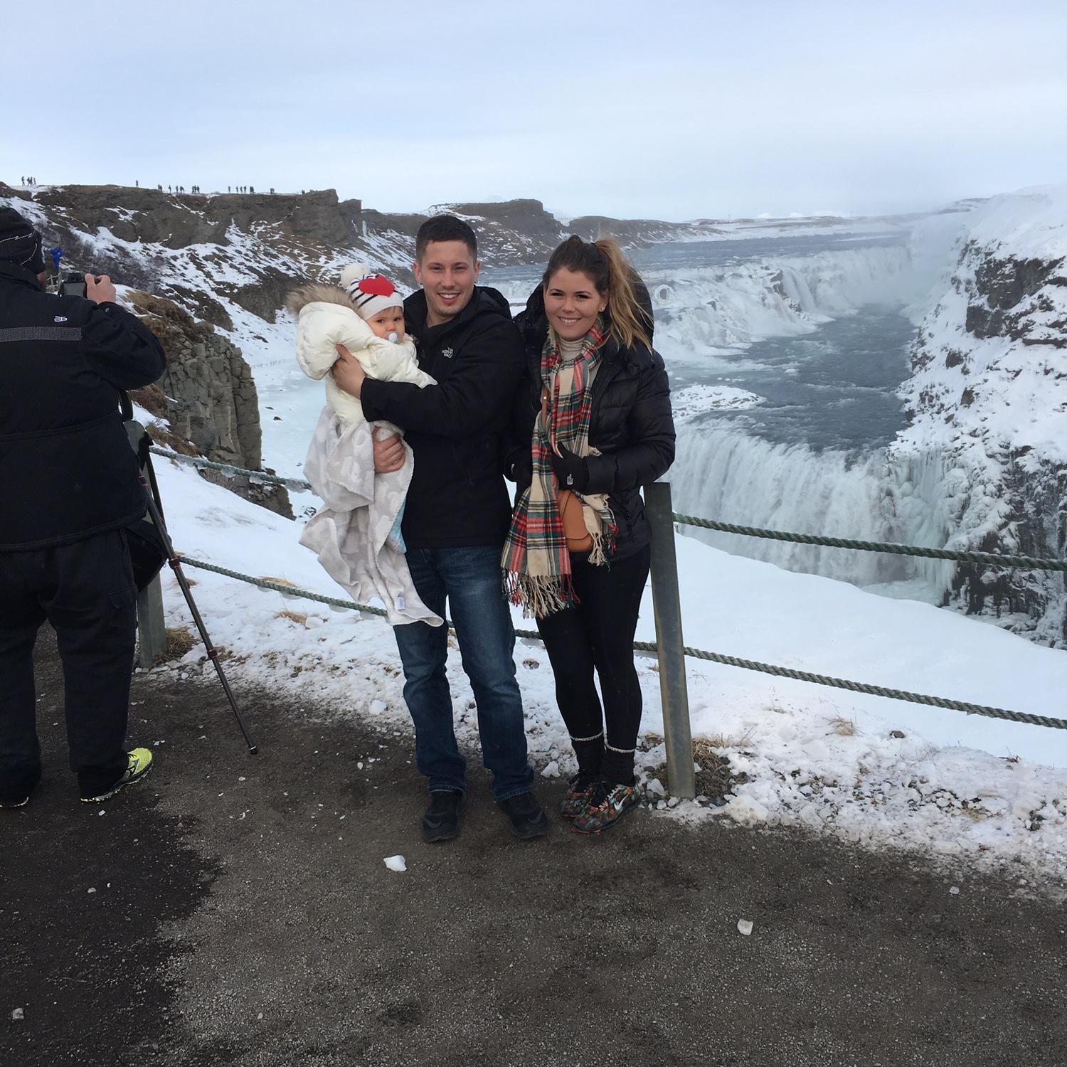 Iceland! Matt’s first time out of the country, Chloe’s very first flight, and our first real vacation together.