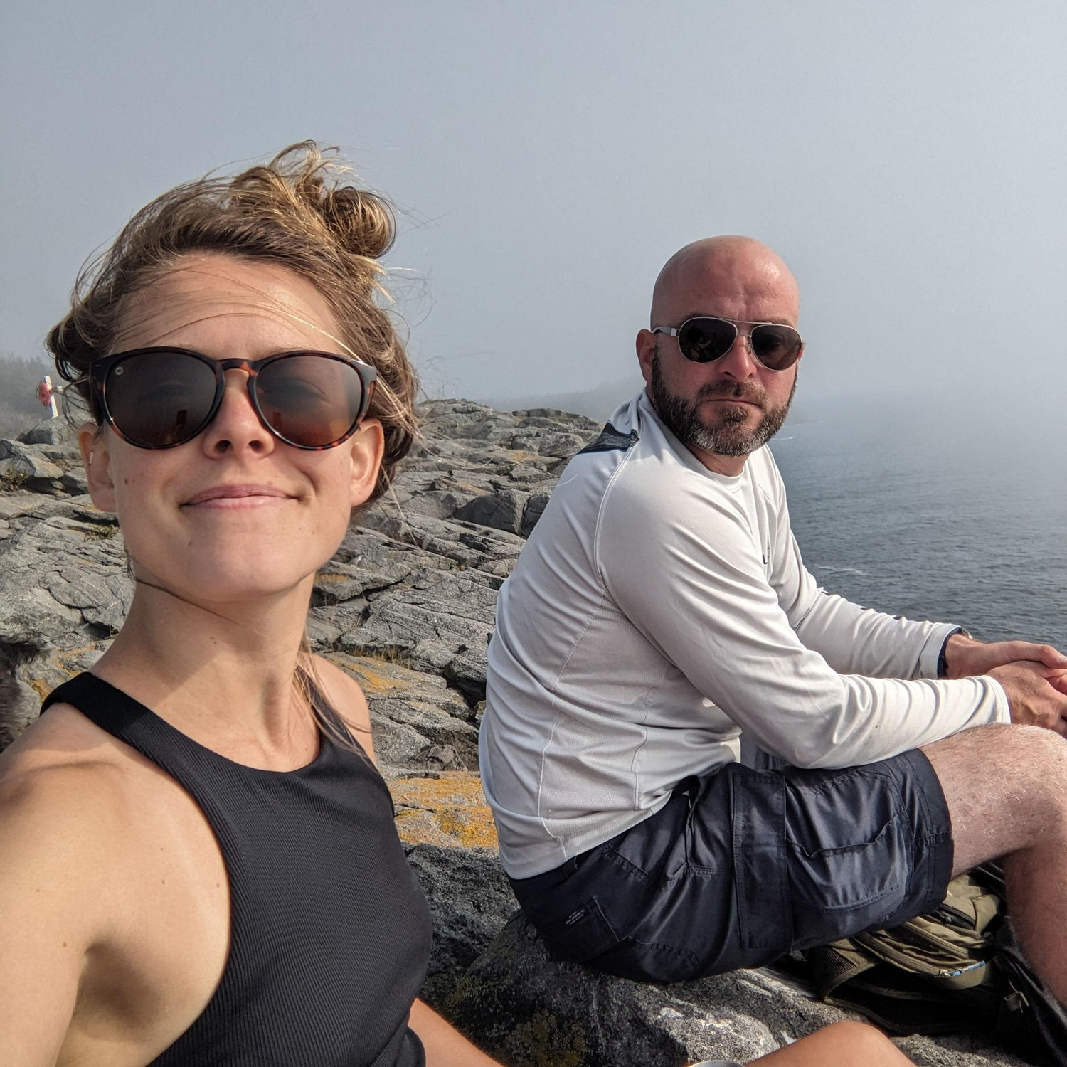 First trip to Monhegan Island, Maine.