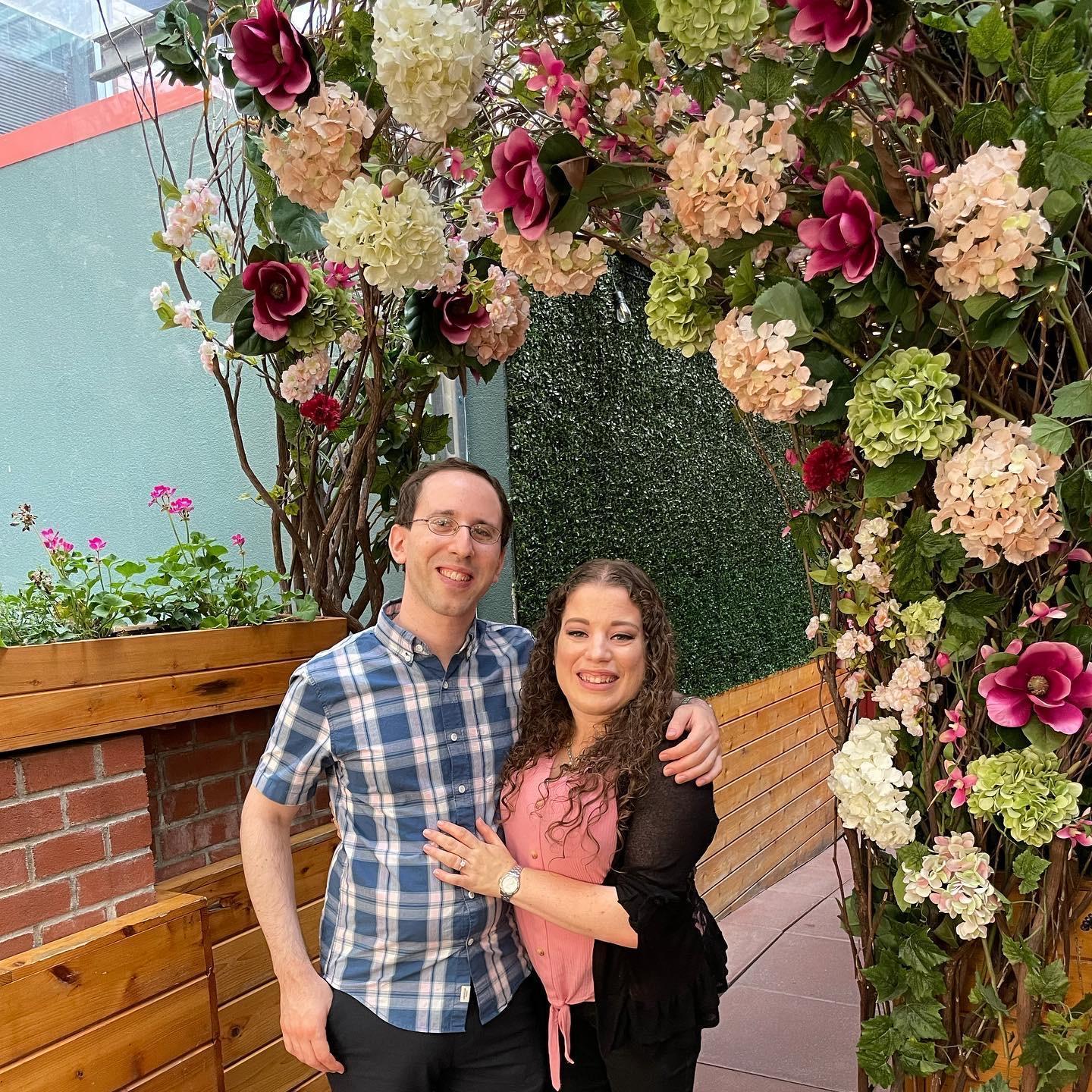 Celebrating five years together, and two years engaged.
July 22, 2021
