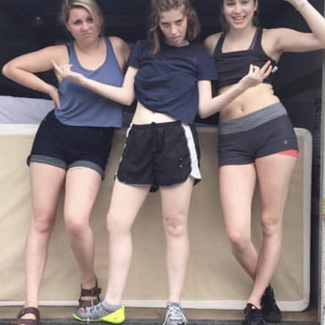 The infamous trio moving Grace