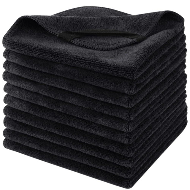 SINLAND Microfiber Facial Cloths Fast Drying Washcloth 12inch x 12inch Absorbent Face Wash Cloth Soft Makeup Remover Cloths