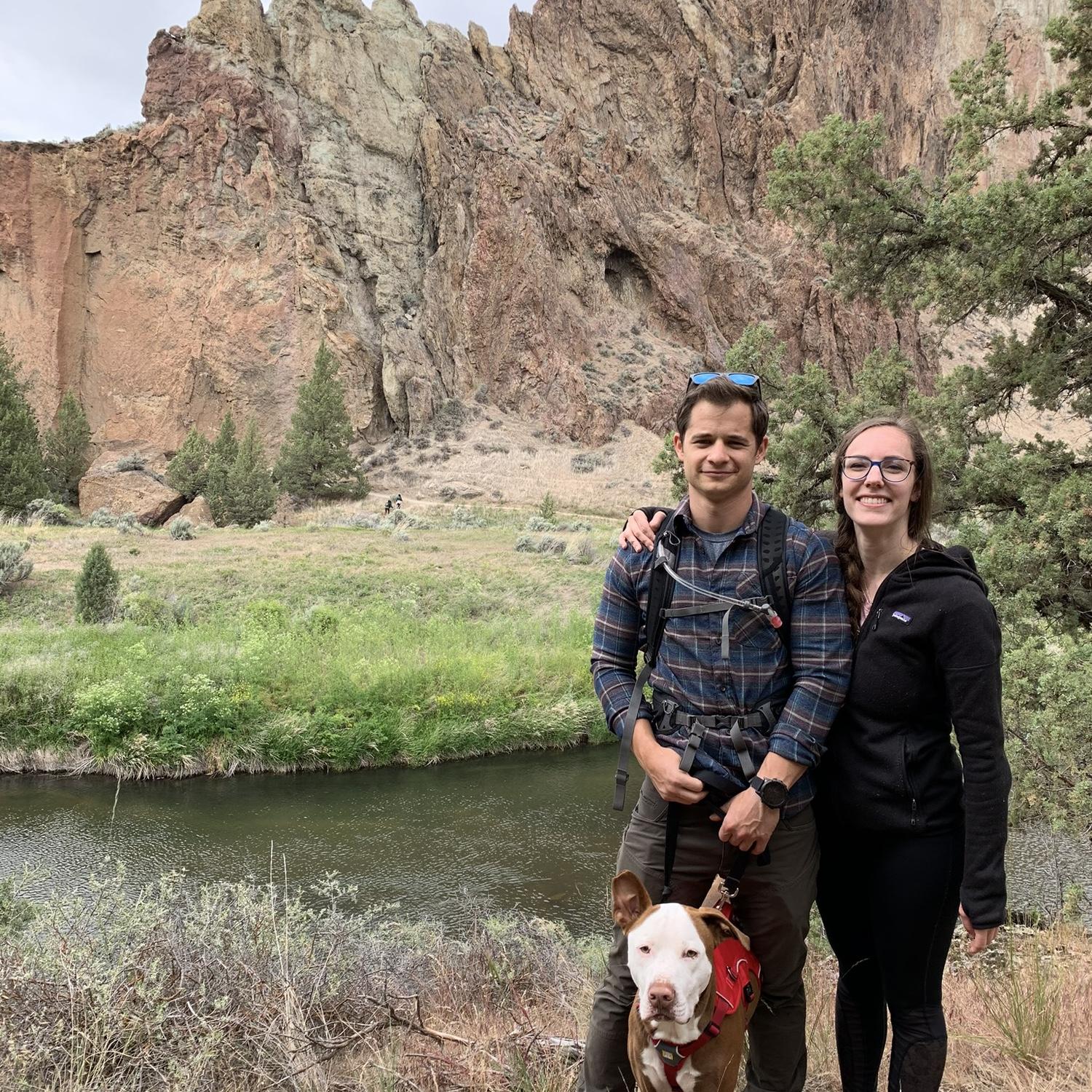 Smith Rock with Toad
