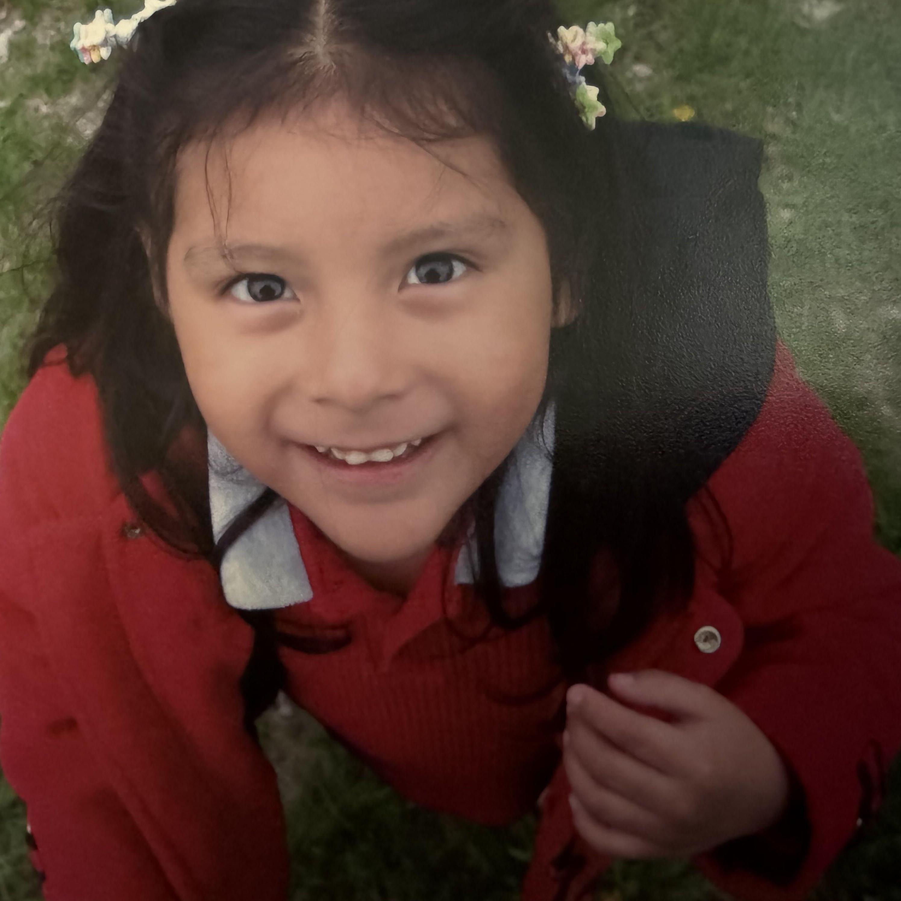 Maritza at age 5