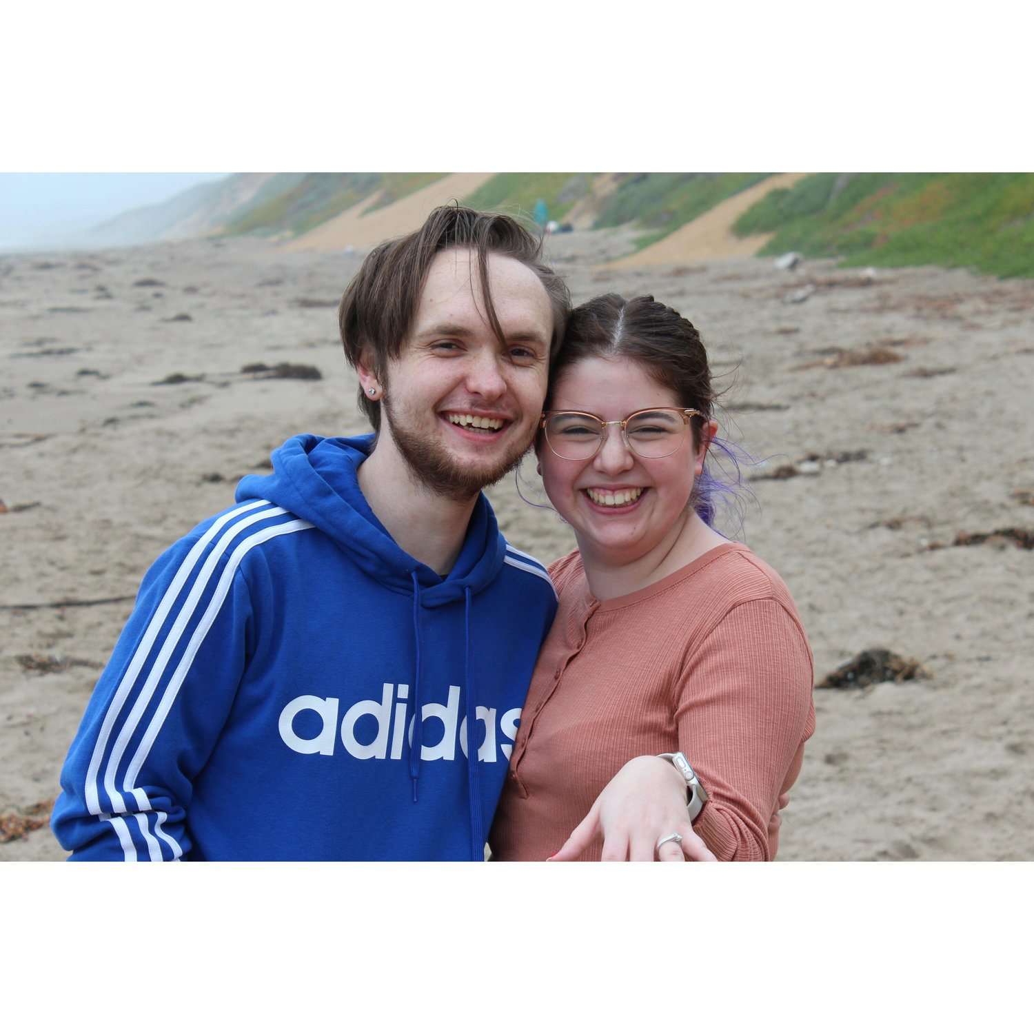 Amy was just looking for shells on the beach. The last thing she expected to find was a proposal!
