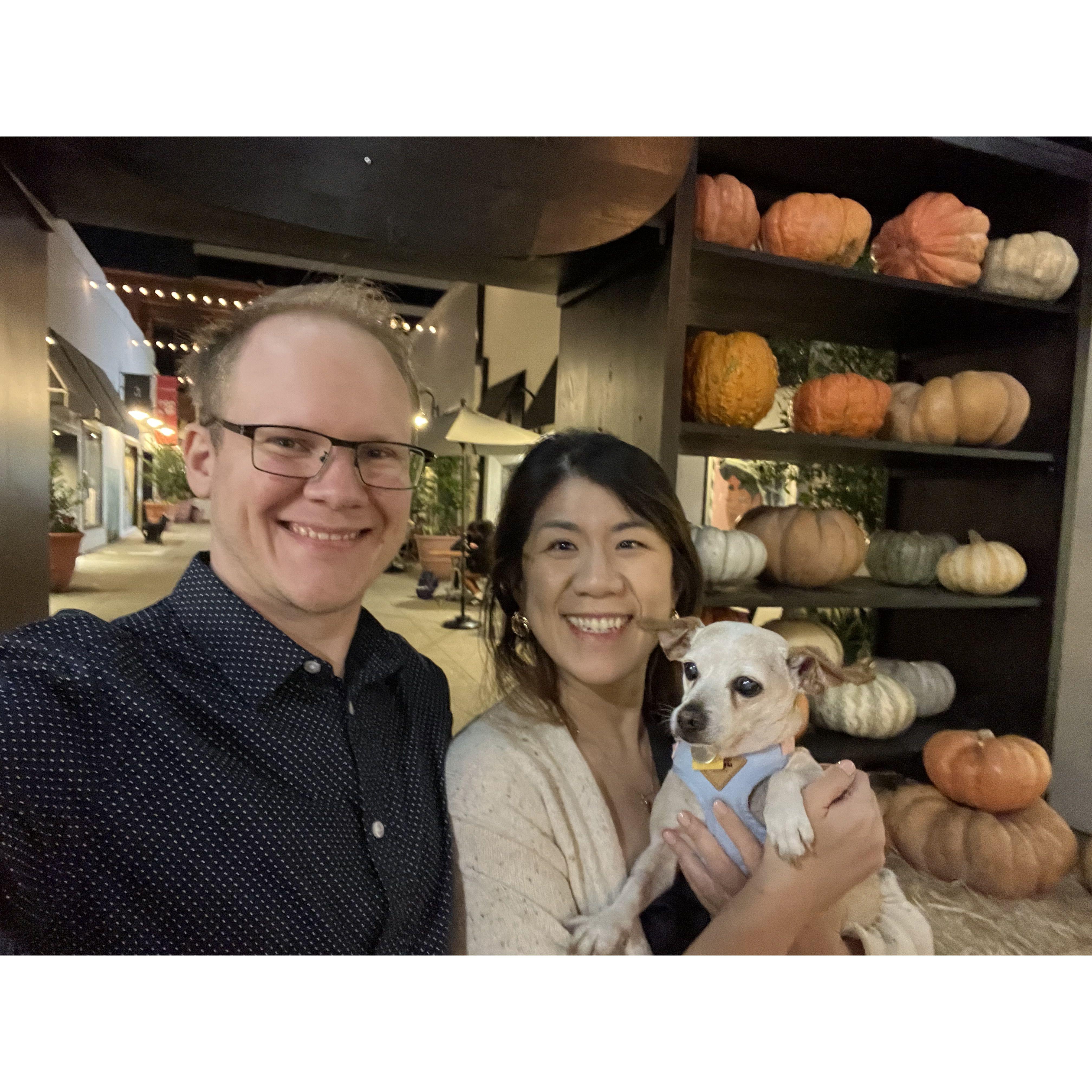 Celebrating anniversary with Butter