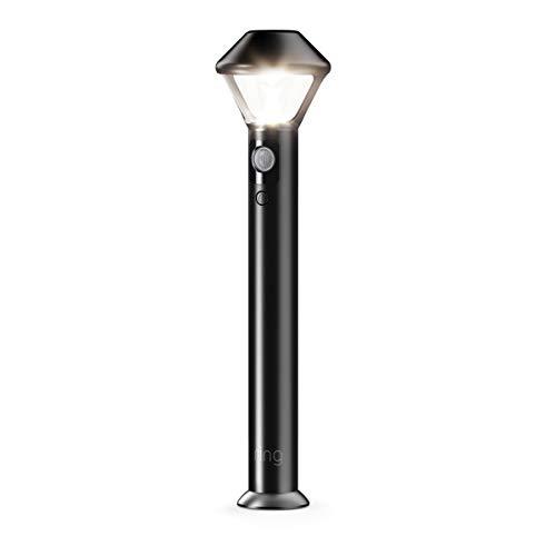 Ring Smart Lighting – Pathlight, Battery-Powered, Outdoor Motion-Sensor Security Light, Black (Ring Bridge required)