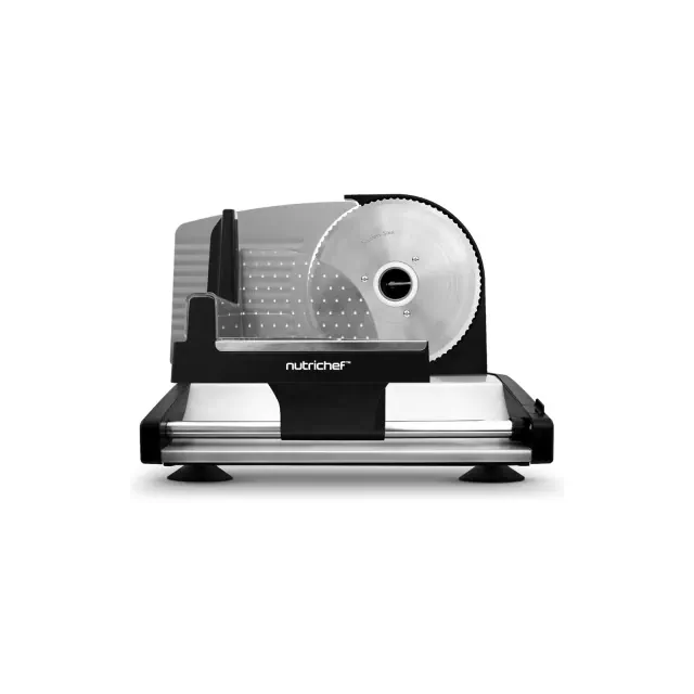 Nutrichef Electric Meat Slicer - Black