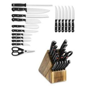 Wüsthof Gourmet 18-Piece Knife Set, Acacia Block