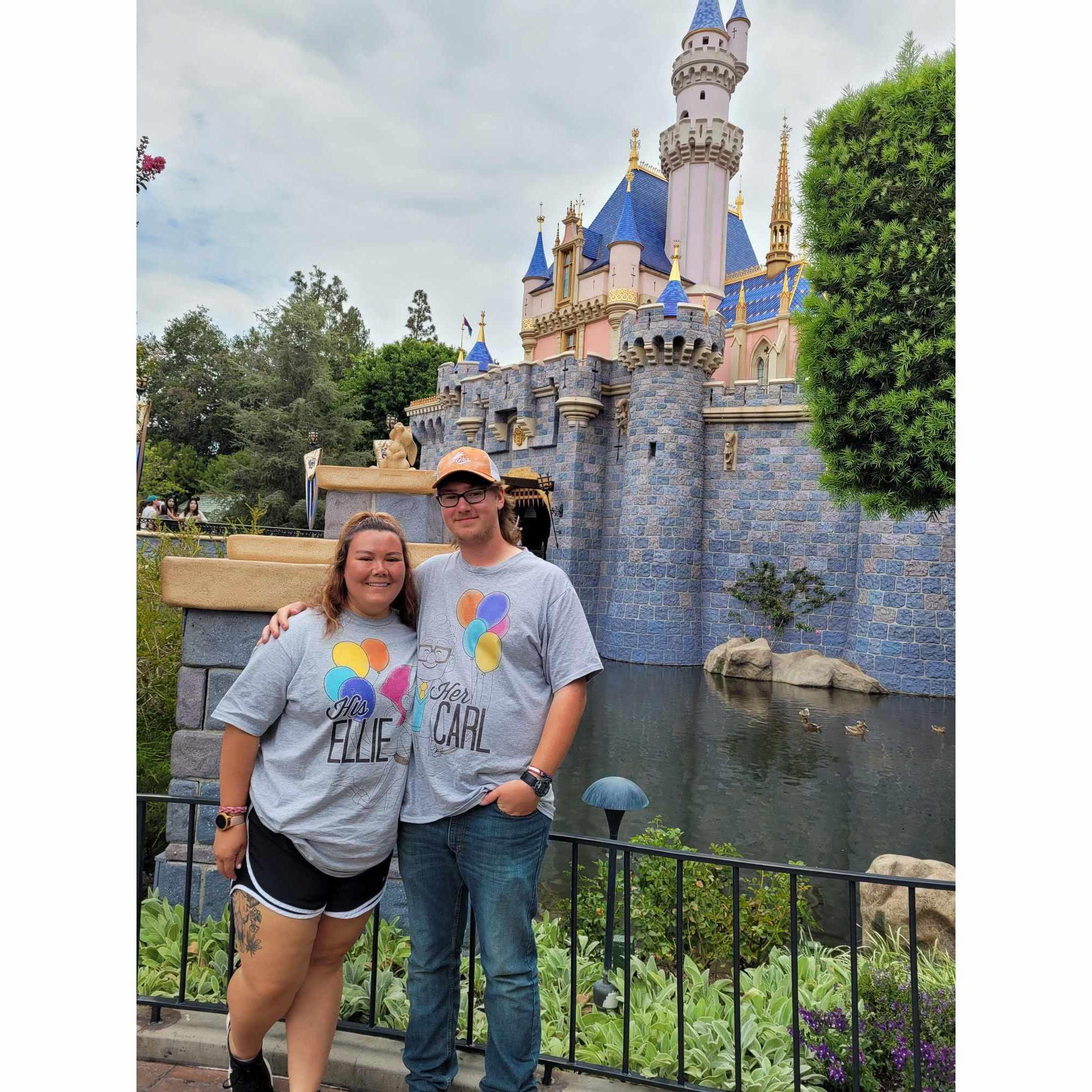 Our first trip to Disneyland!