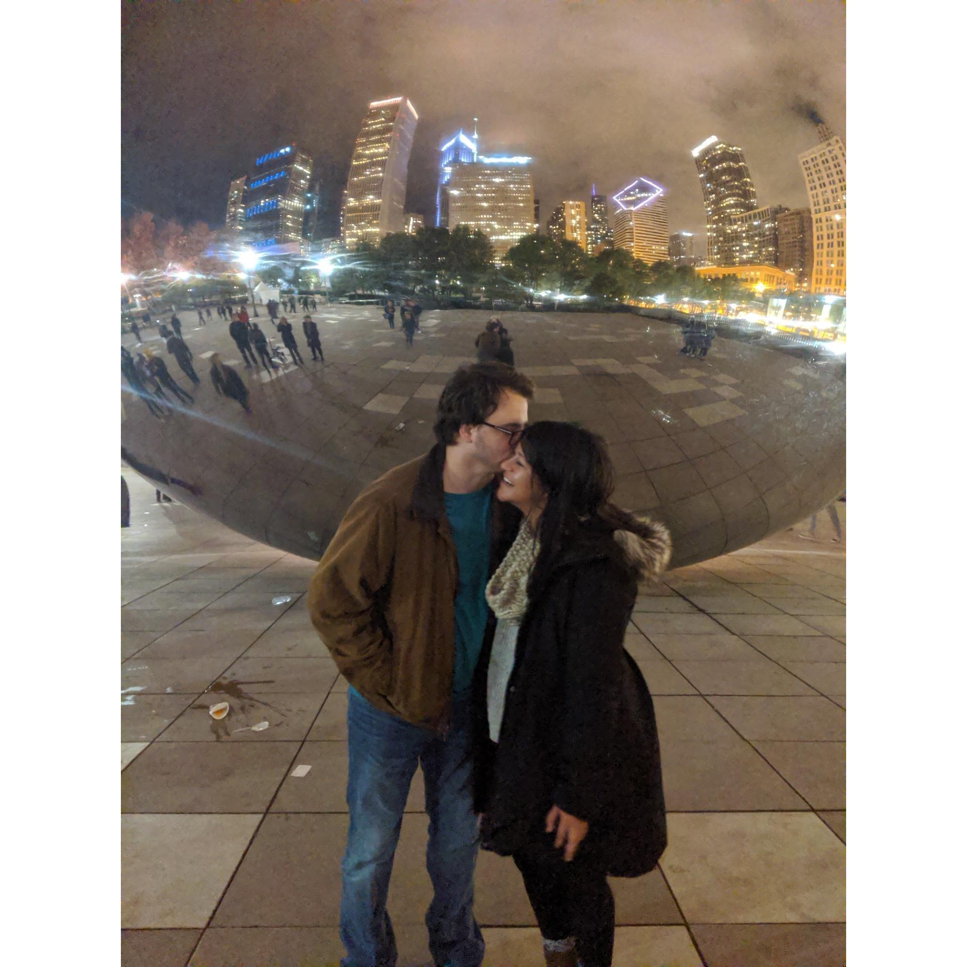 After just 1 year together we moved from sunny Virginia to the snowy Midwest in 2019.