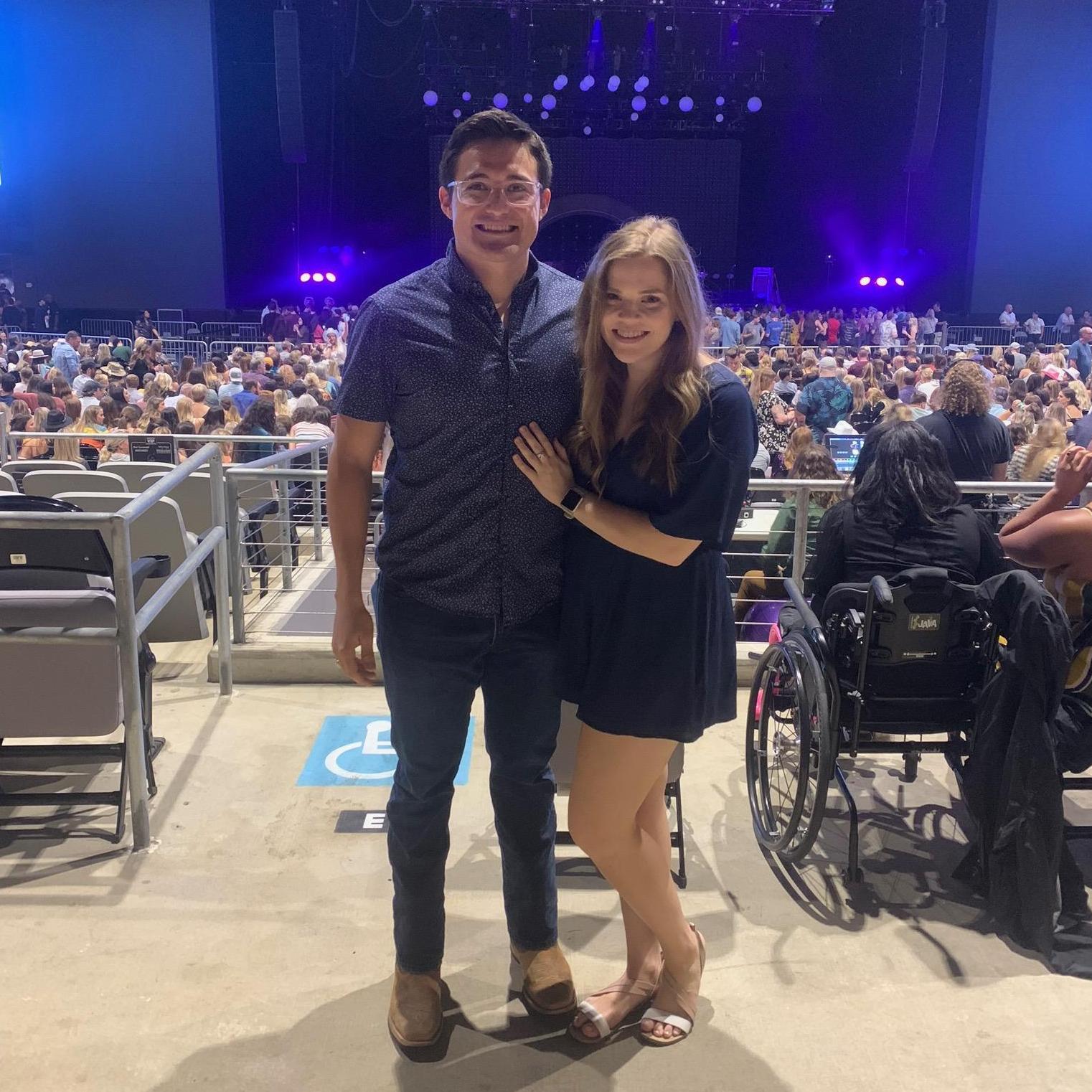 Sometimes he surprises me with my favorite things (like a Kacey Musgraves concert!)