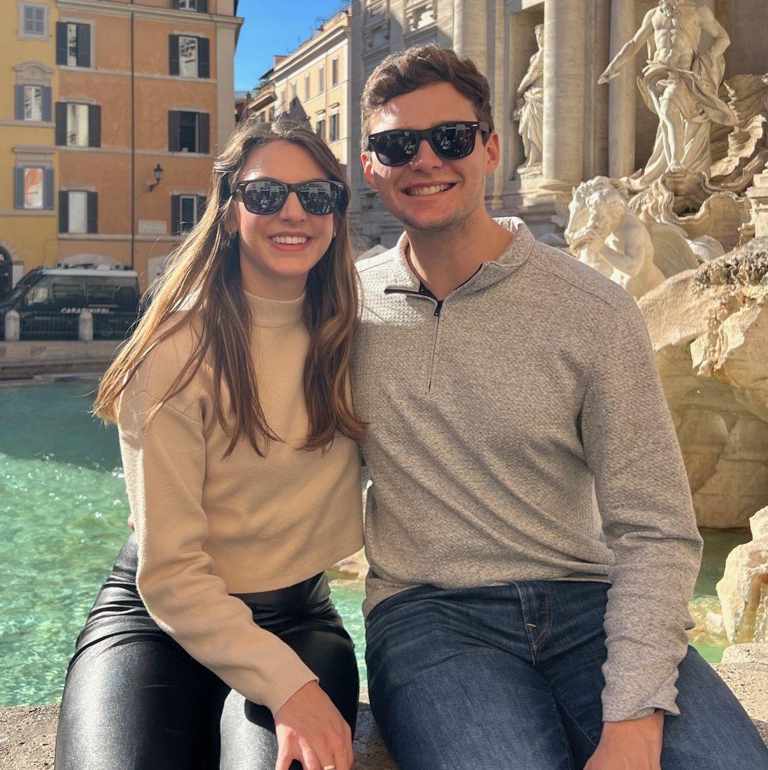 We took a trip to Italy together in February 2024 to celebrate graduating from college
