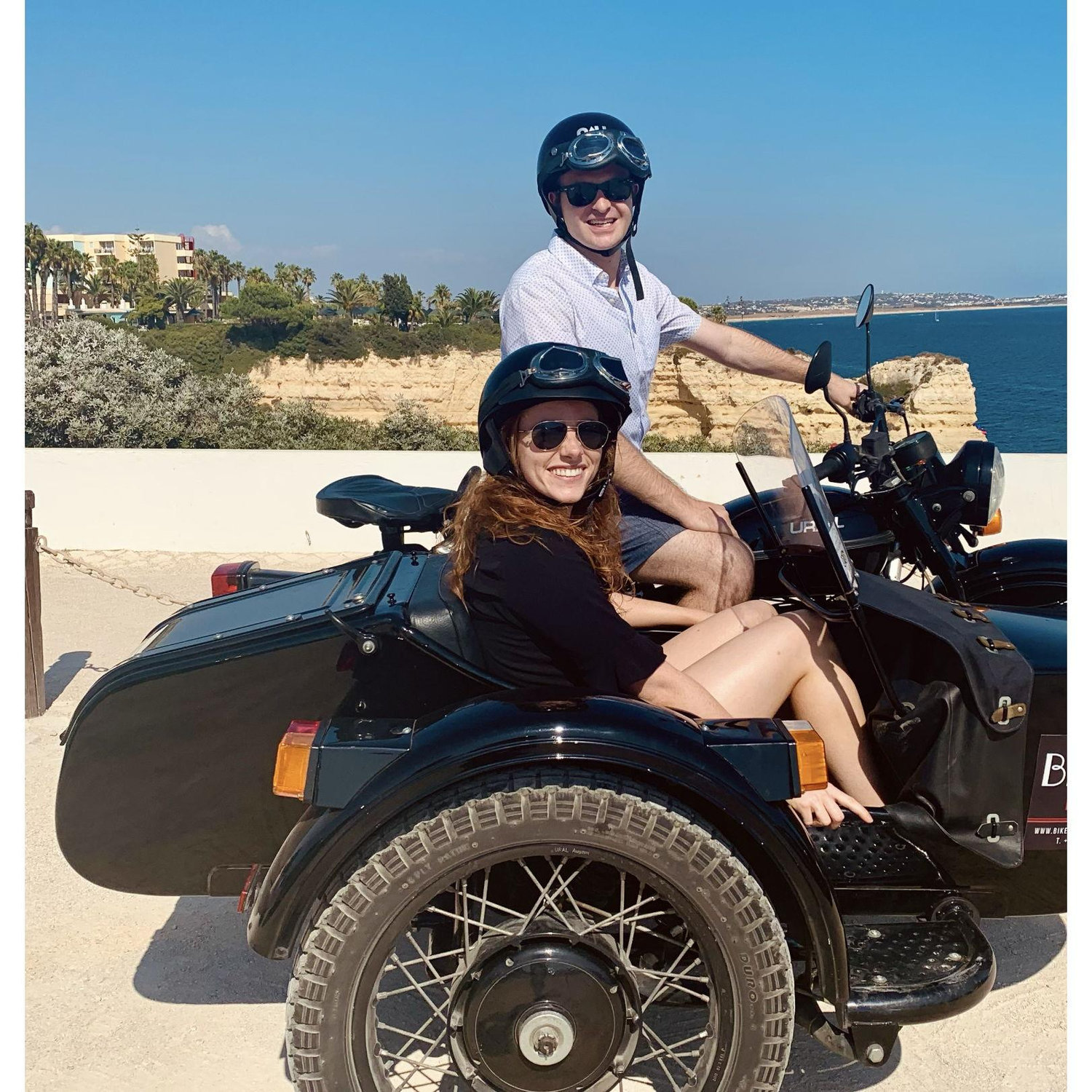 2019: Took our first international trip together to Portugal