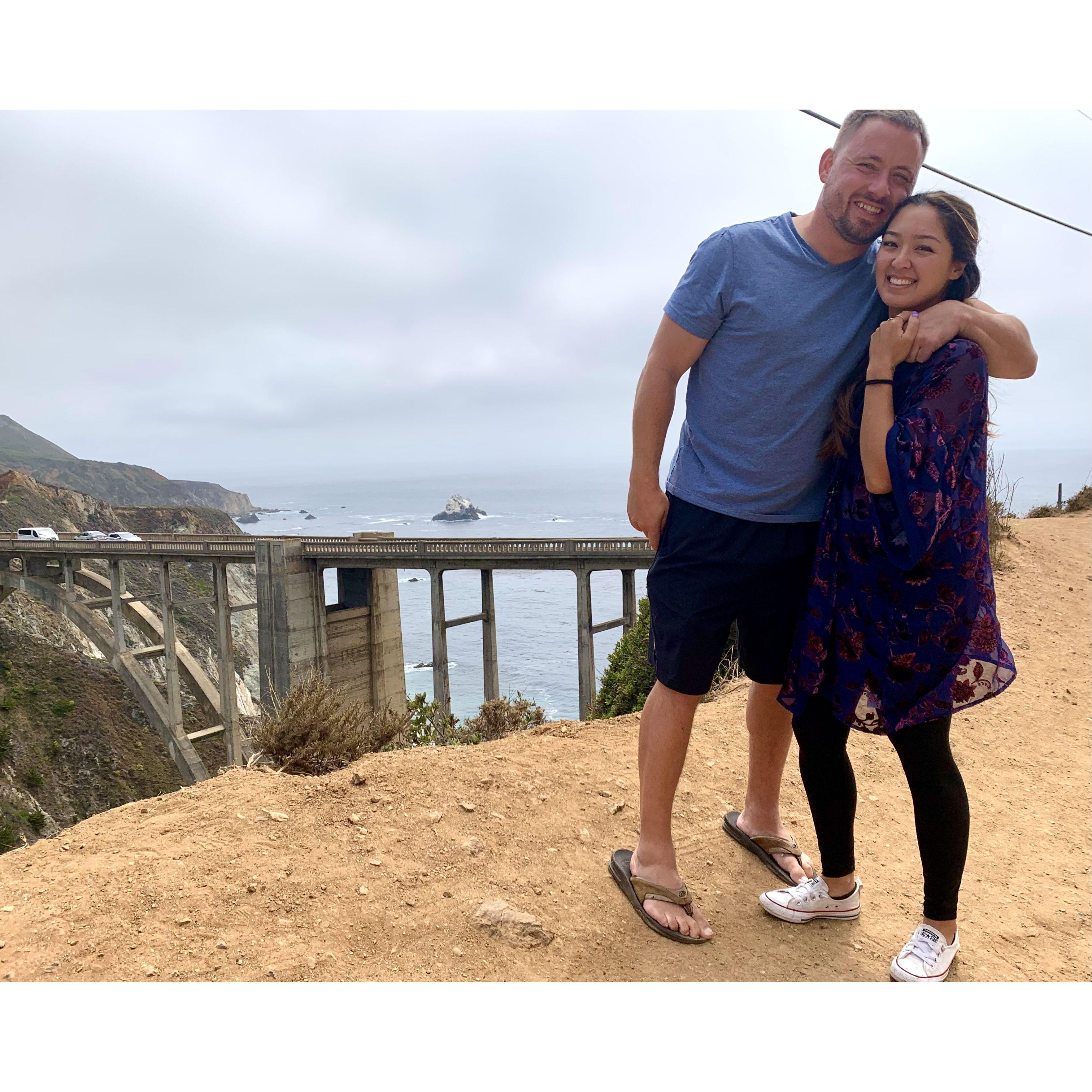 Driving through Big Sur and had to stop at Bixby Bridge