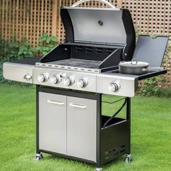 A grill that doesn't catch everything on fire!