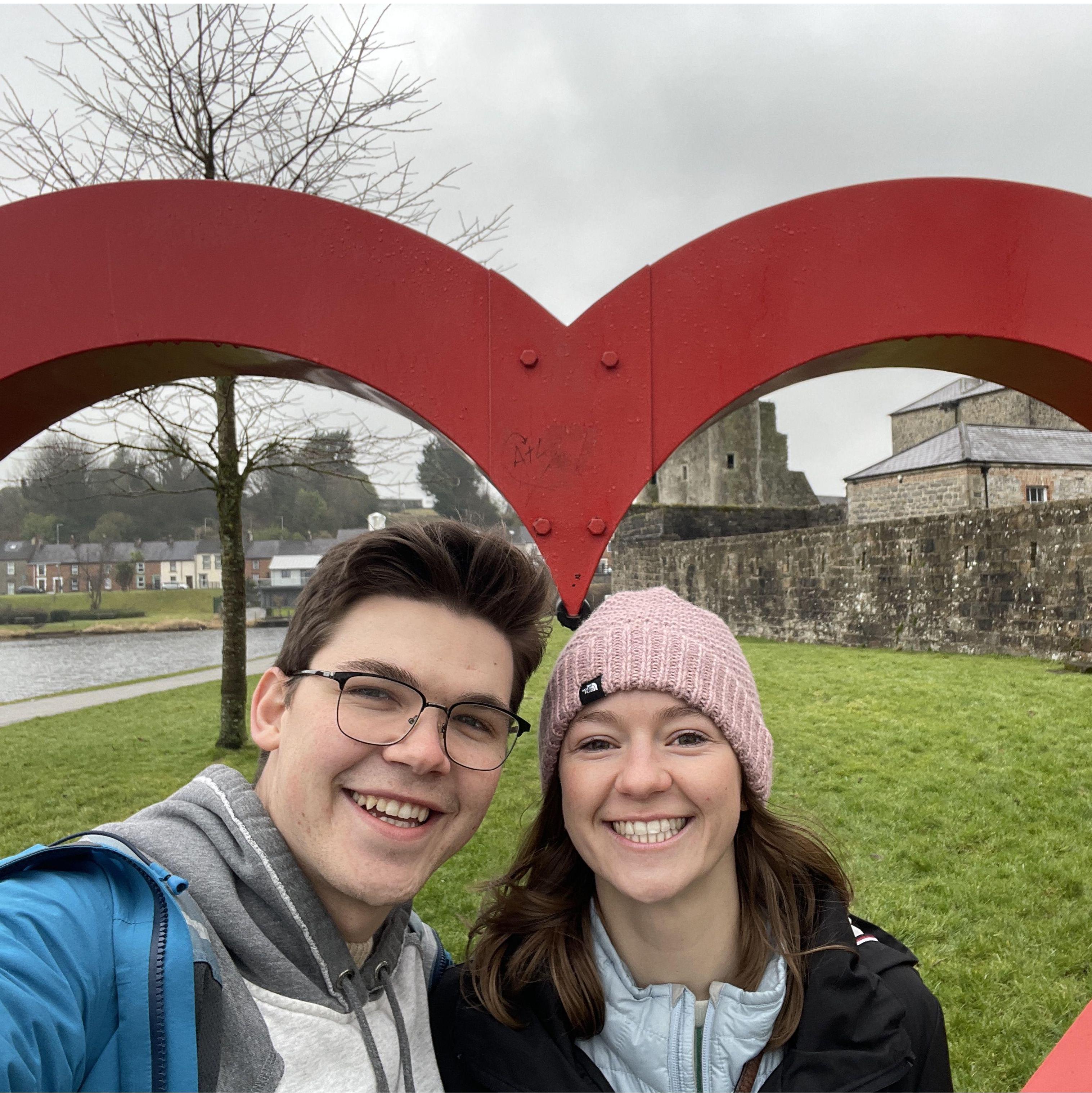 In Northern Ireland to visit our venue!