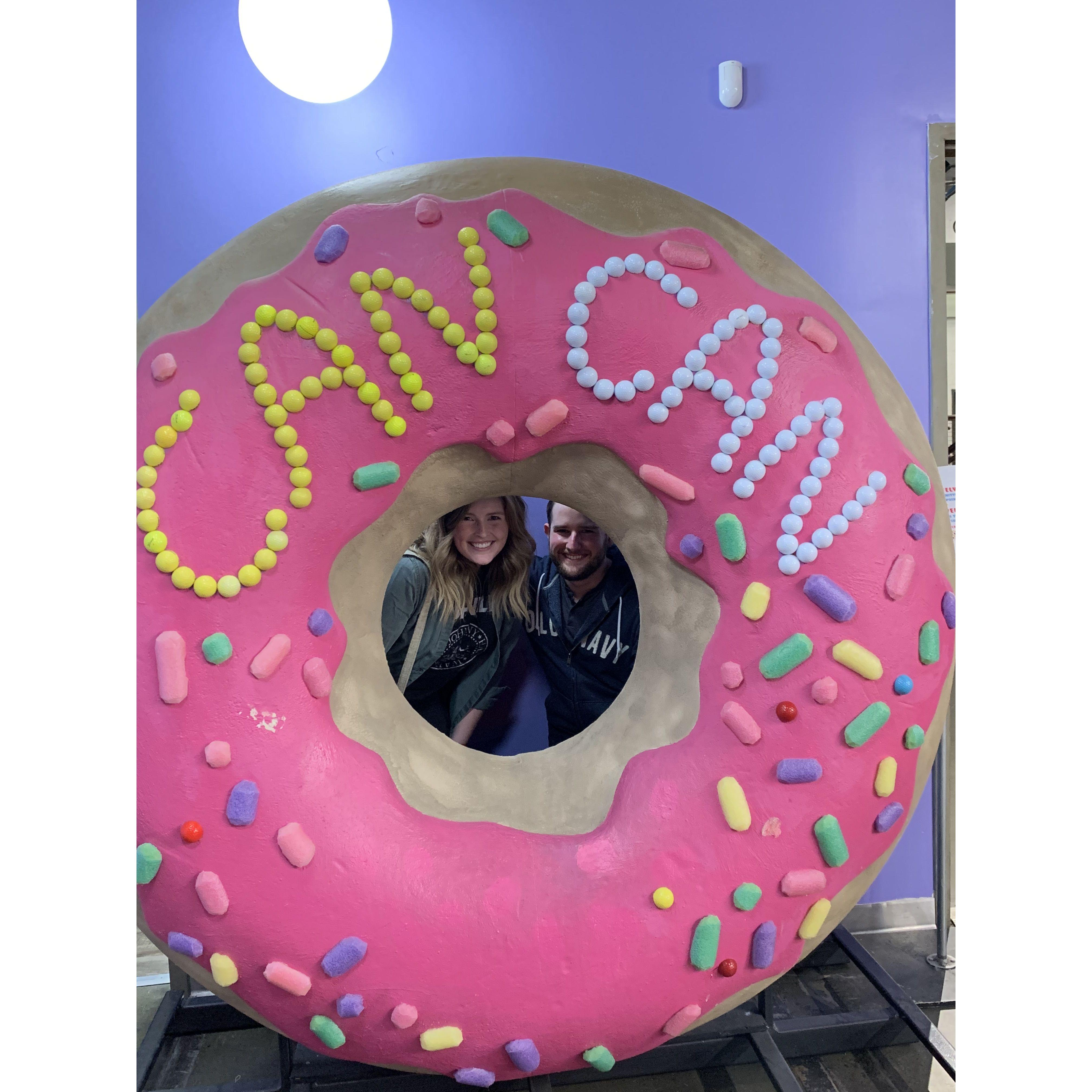 Our second date in March 2021 (when Mike and Sami were trying to set us up)- it worked!