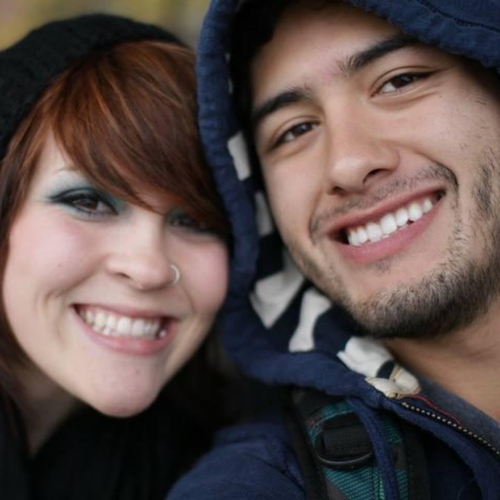 Our 1st photo as a couple