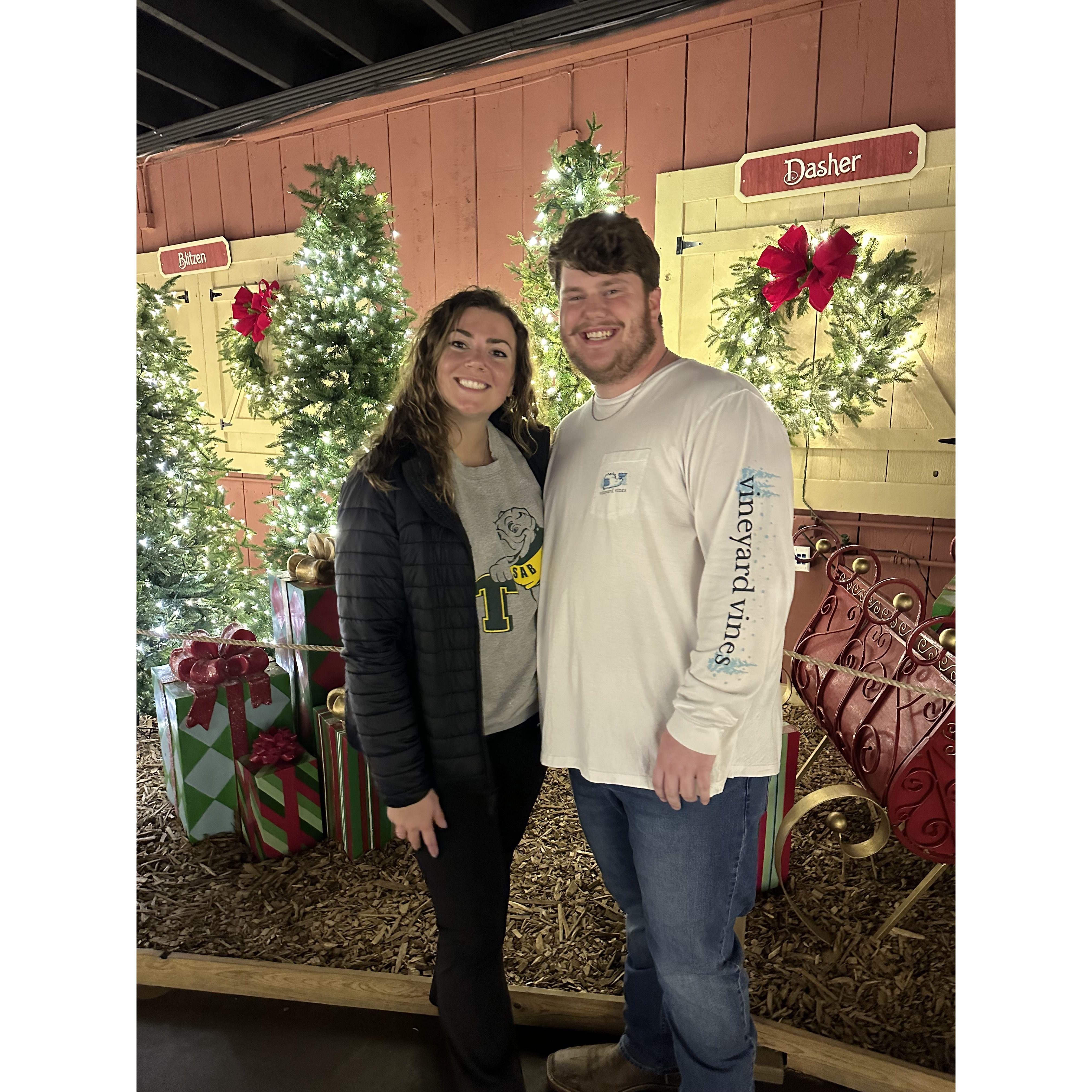 Mackenzie's first trip to Silver Dollar City!