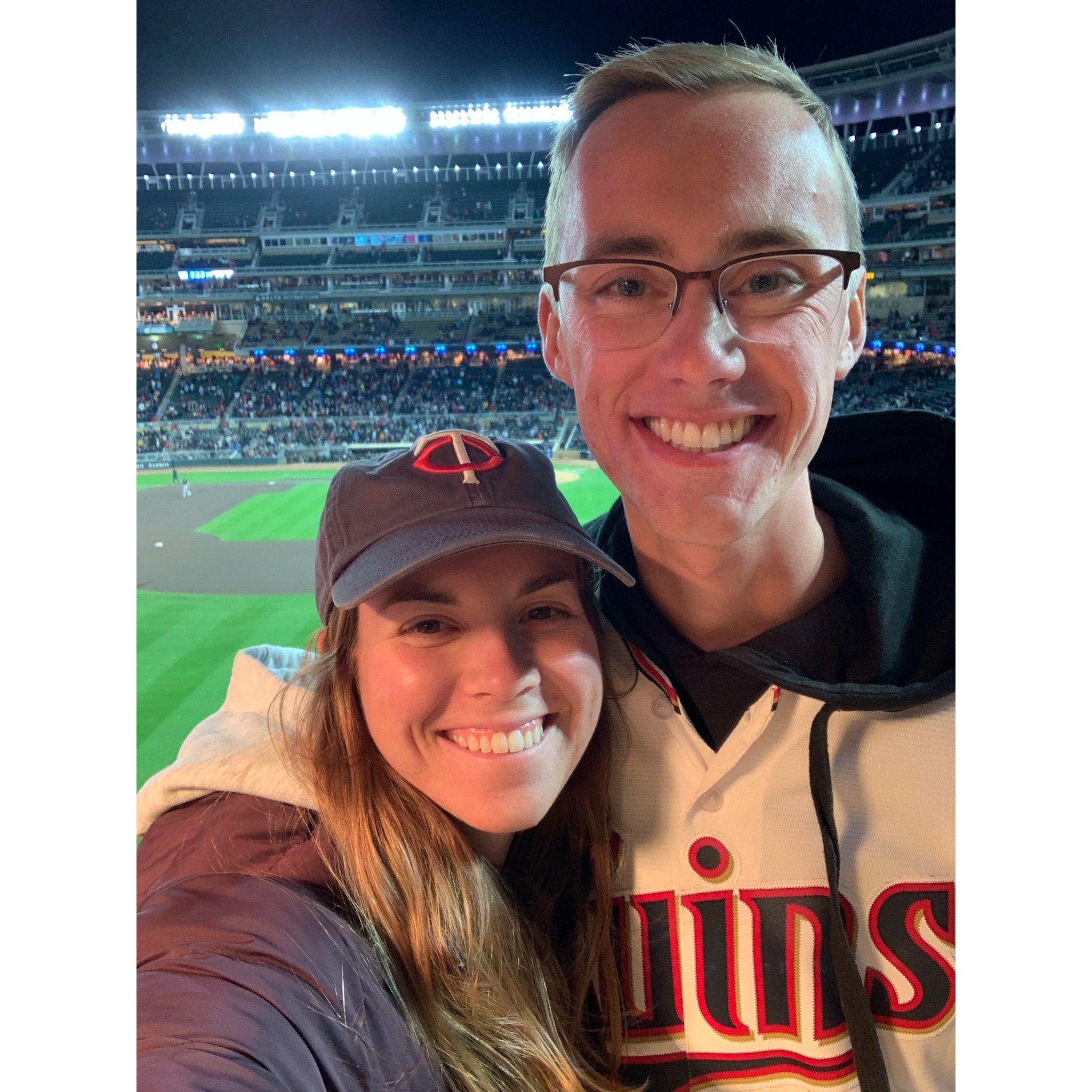 We do miss being within walking distance of Twins games after moving, but we're still in biking distance! - 2022