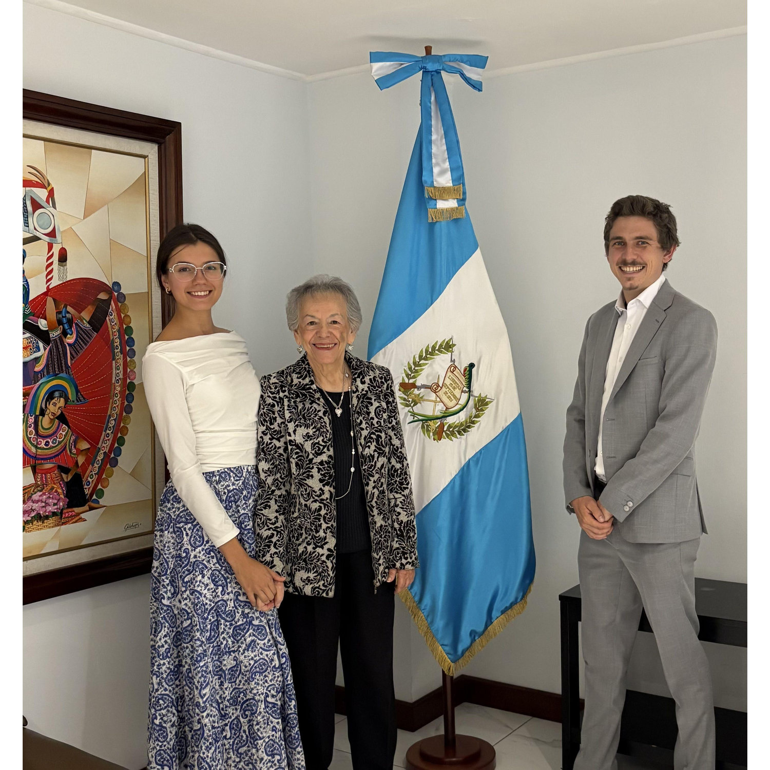 Justin will soon become Guatemalan!