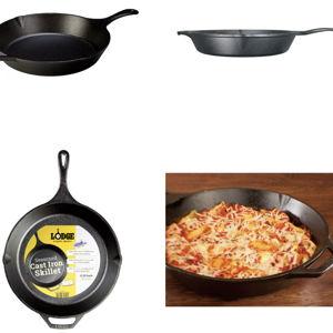 Lodge Cast Iron 13.8-in Cast Iron Skillet