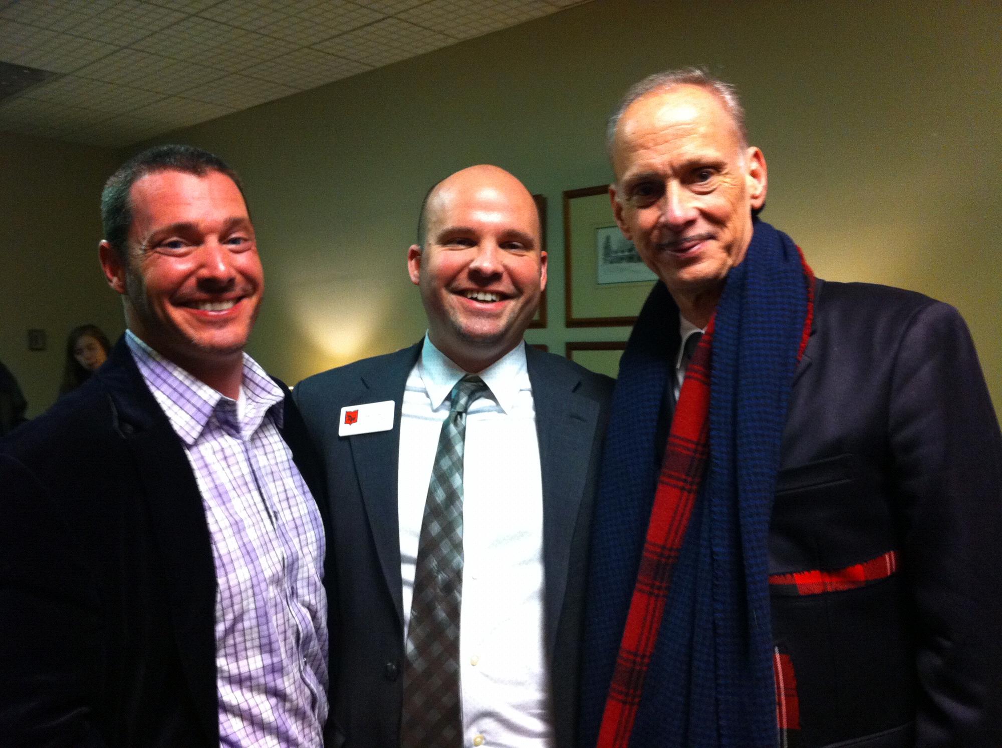 With John Waters.