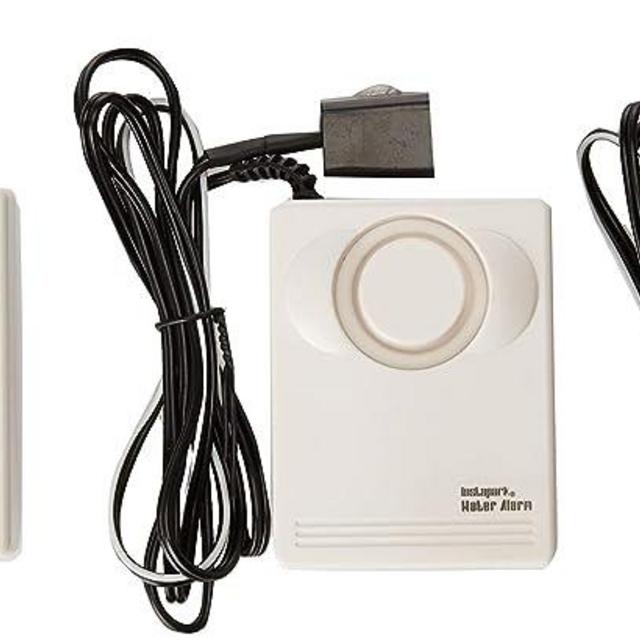 Instapark Water Leakage Detection Alarm and Sensor, Low Battery Alert Pack of 3