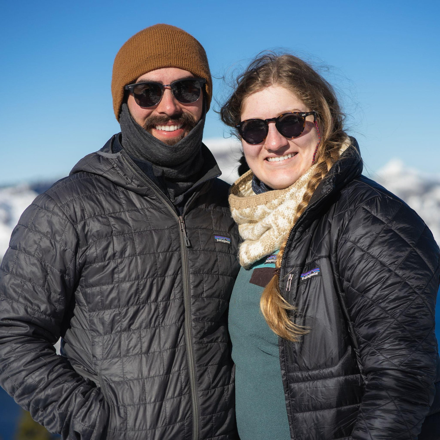 Crater Lake snowshoe trip.