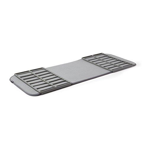 Umbra ShoeDry, Machine-Washable Multipurpose Drying Mat and Boot Tray for Entryway, Charcoal