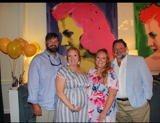 Sarah & Seth with her sister and brother in law, Angela & Jay Fussell.