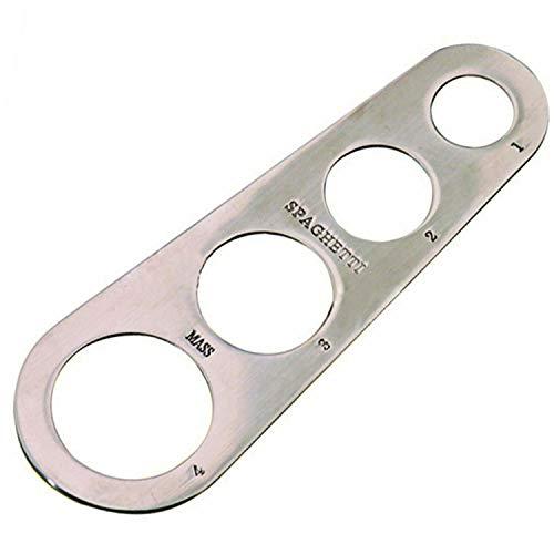 AxeSickle Stainless Steel Spaghetti Measurer Tool Pasta Portion Control Gadgets with 4 Serving Portion Cooking Tool