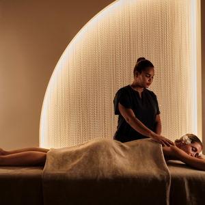 Massage at the Spa on our Honeymoon