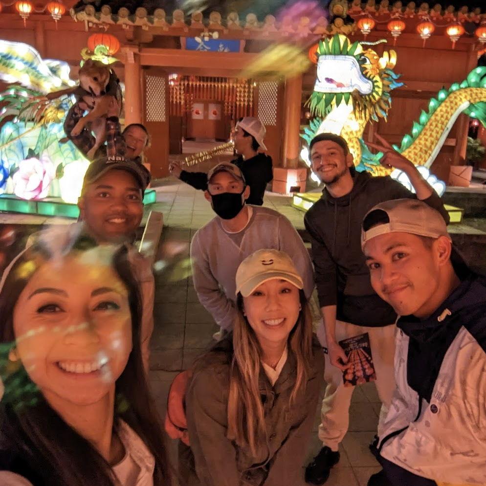 Lantern festival in Yomitan, JP.