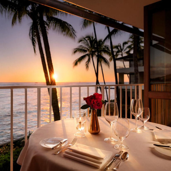 Romantic Honeymoon Dinner