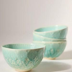Old Havana Cereal Bowls, Set of 4, Mint