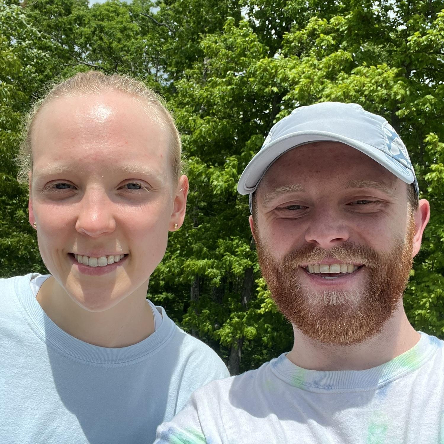 Our first hiking date to Mushroom Rock! It really does look like a mushroom!