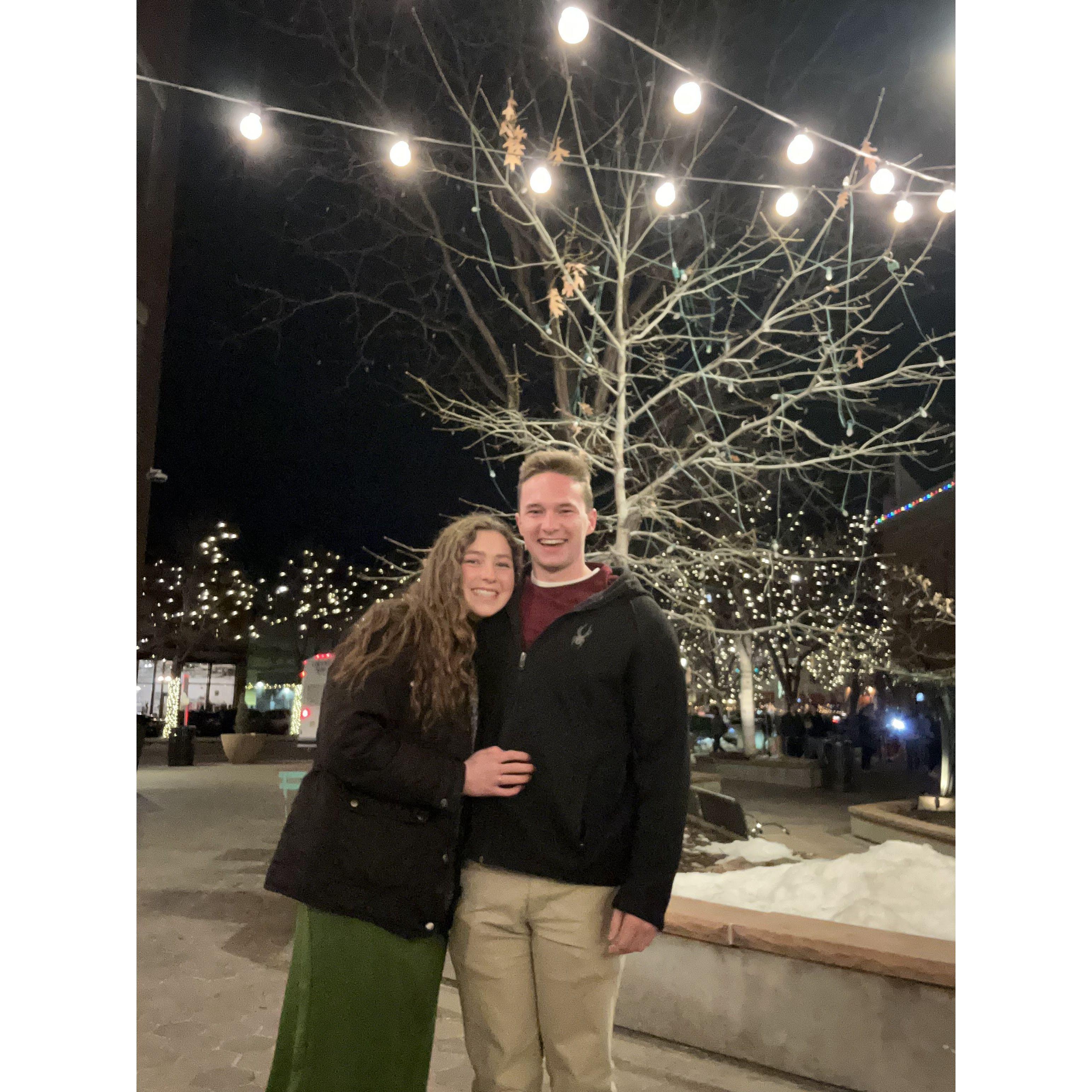 February 2023 - Celebrating our 2 1/2 year anniversary in Fort Collins