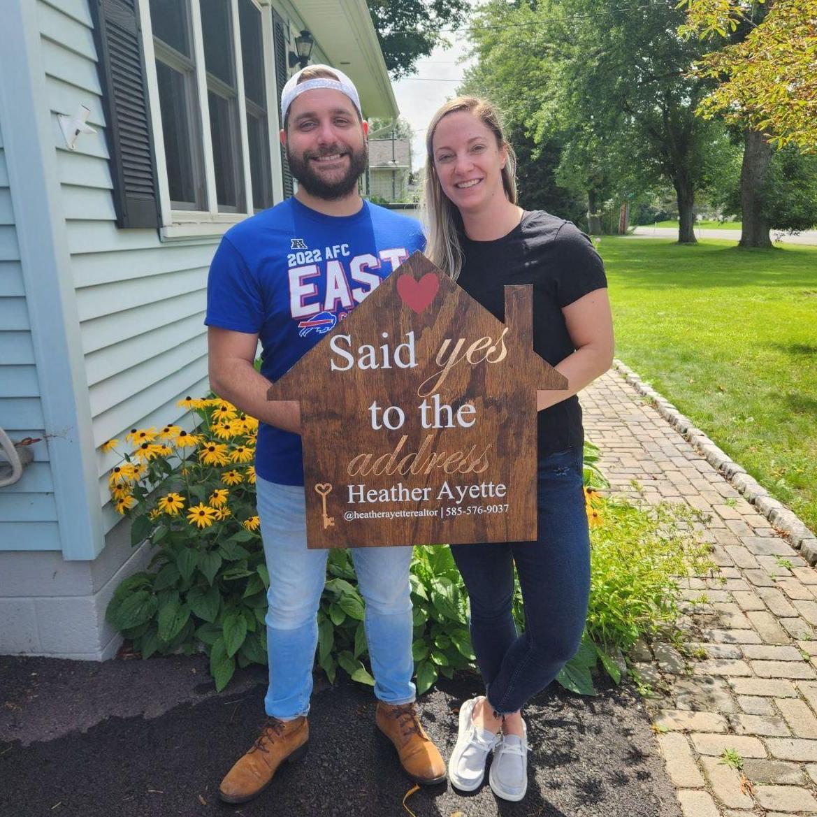 Our first home.