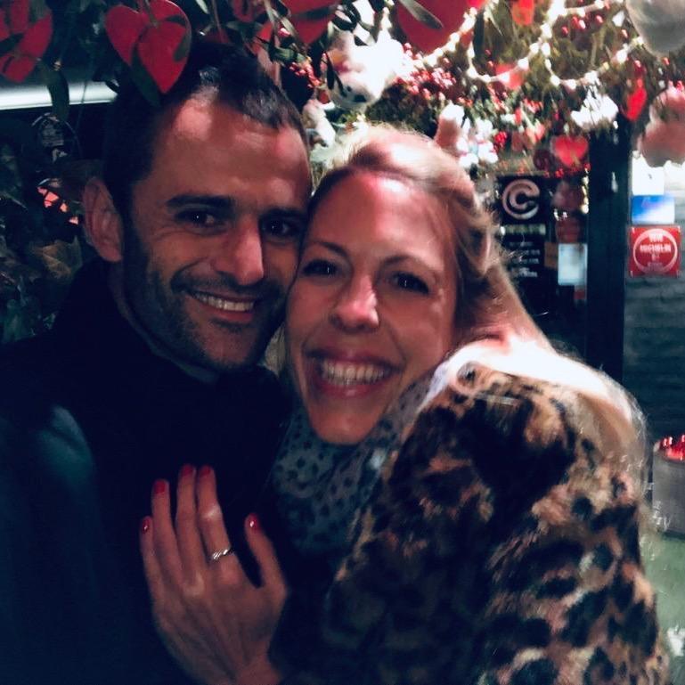 She said yes ✨💞🌈🥂🍾