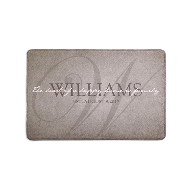 Heart of Our Home Memory Foam Bath Mat