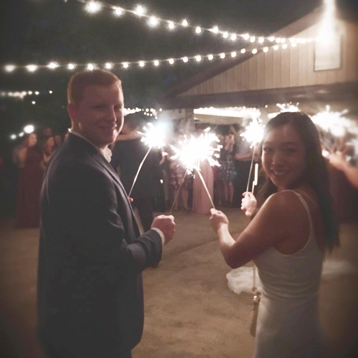 Sparks.