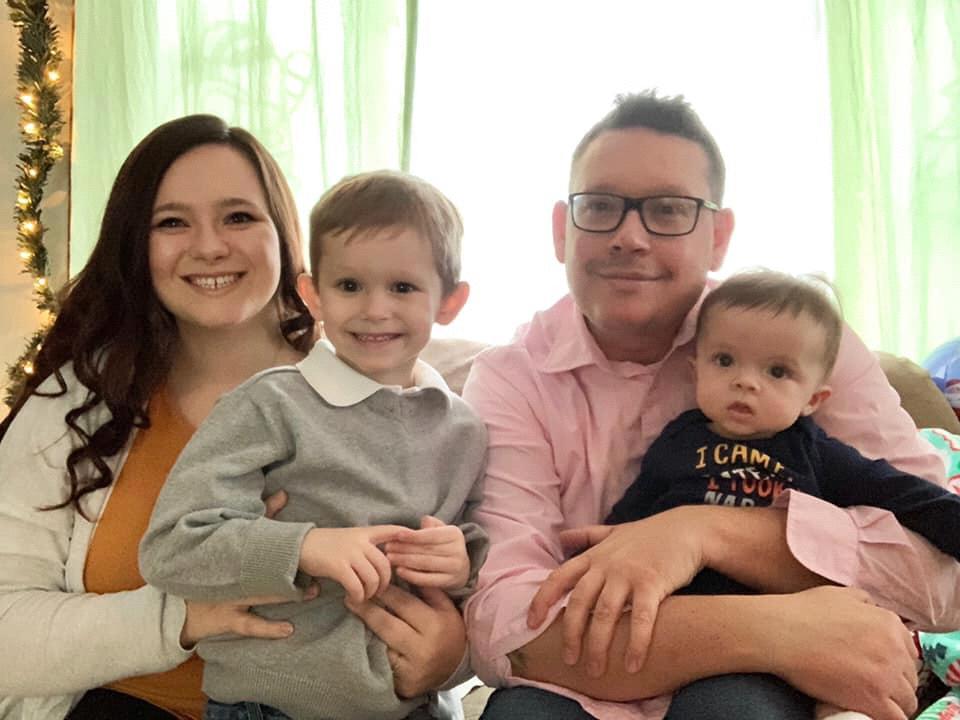 Jon & I have created a beautiful family together! Our boys mean the world to us!