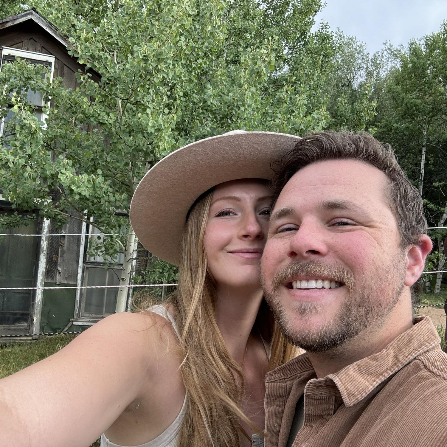 Visiting the beer garden at gold hill! Can’t stop won’t stop