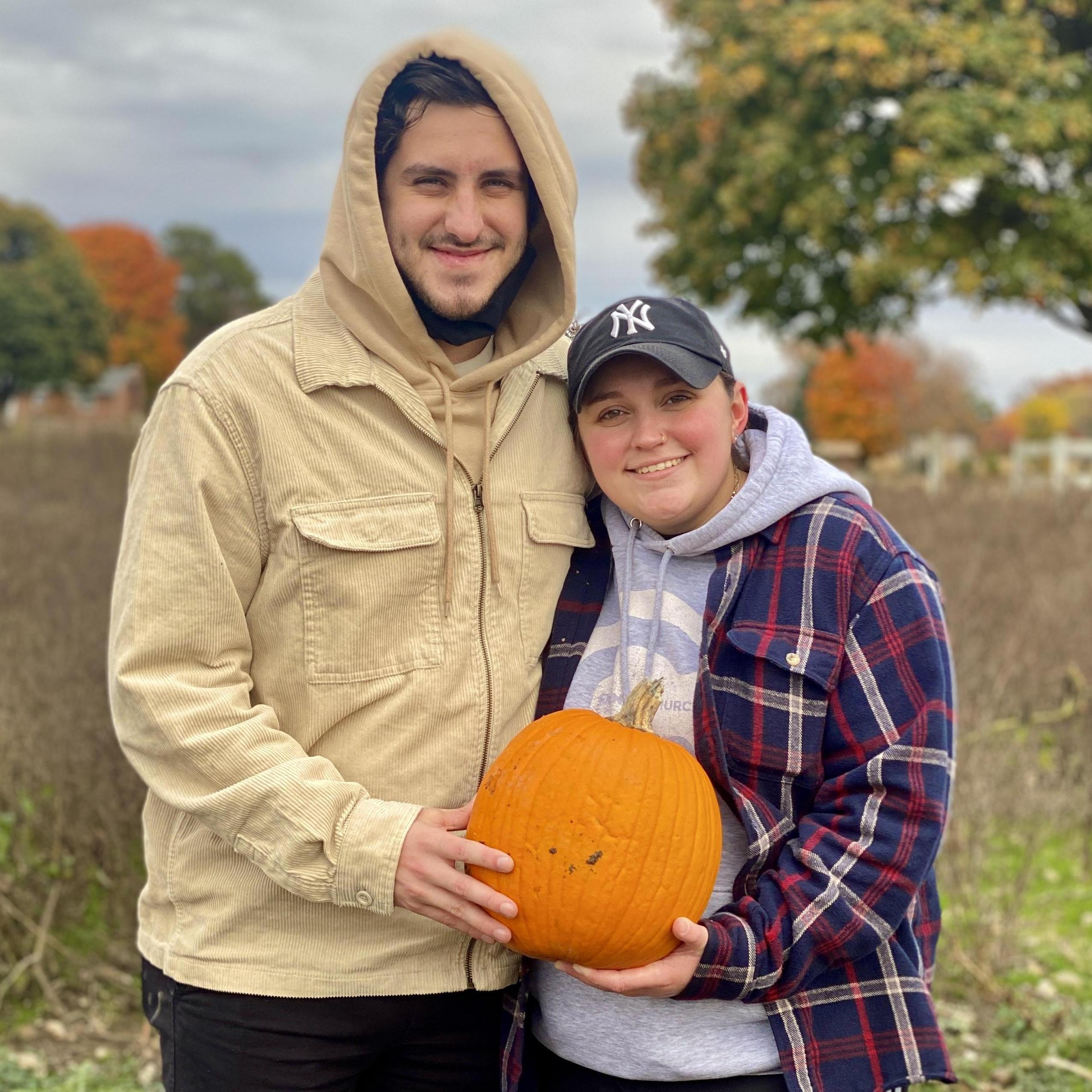 Pumpkin patch with our besties! Fall 2020.